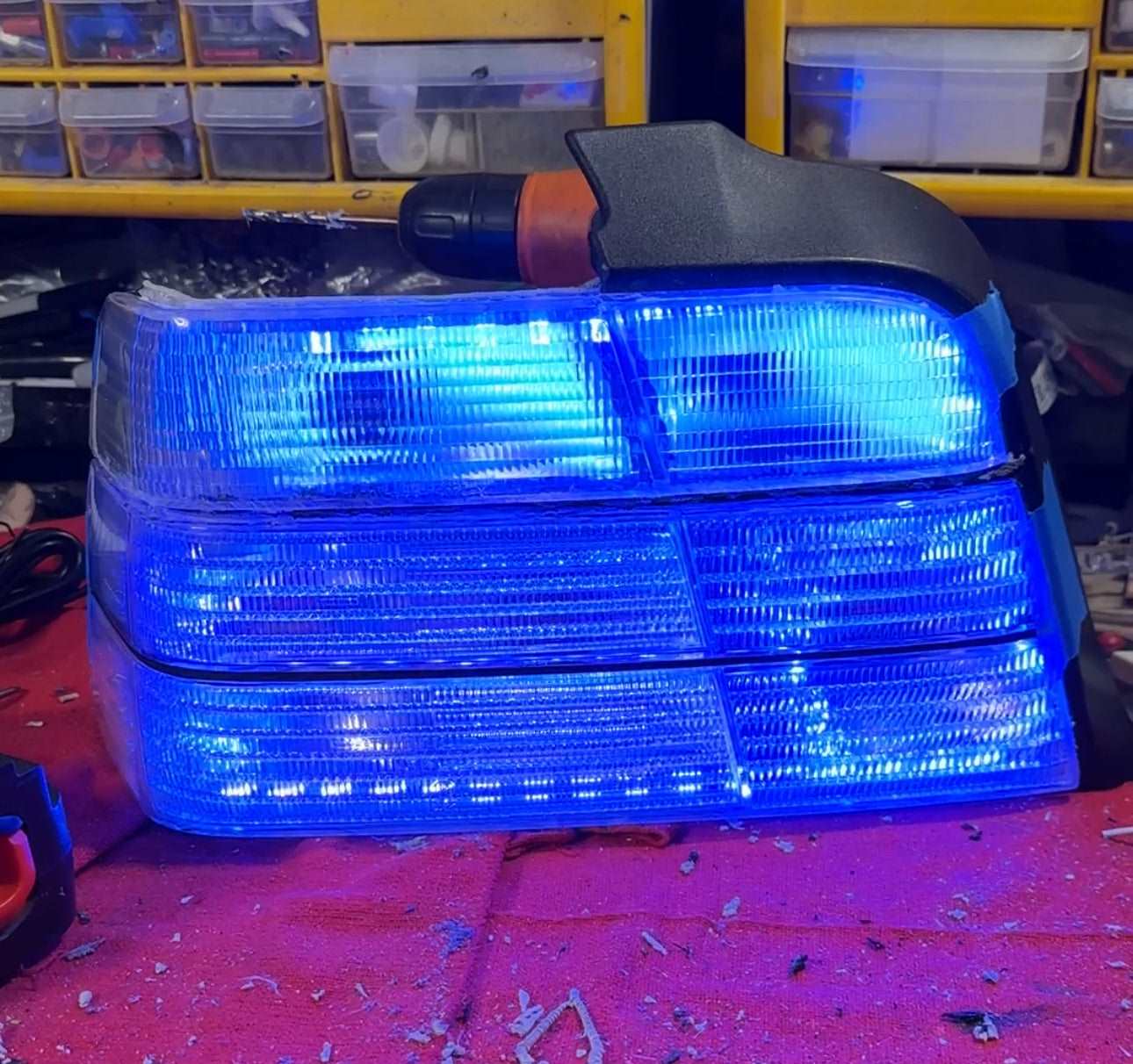 92-98 BMW E36 3-Series 325i Sedan Custom Tail lights RGB