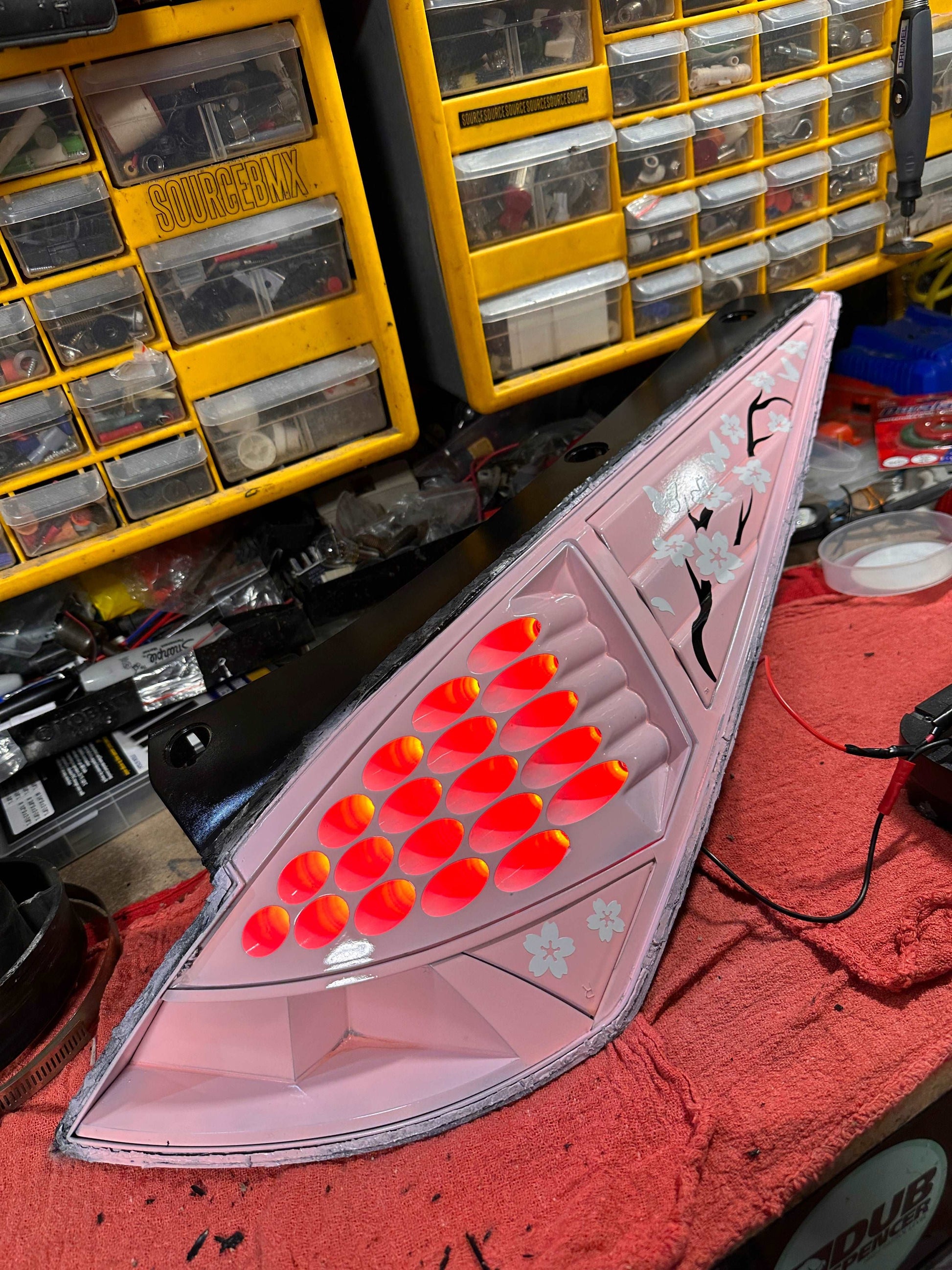03-05 350Z (Z33) Pink Cherry Blossom LED Tail lights