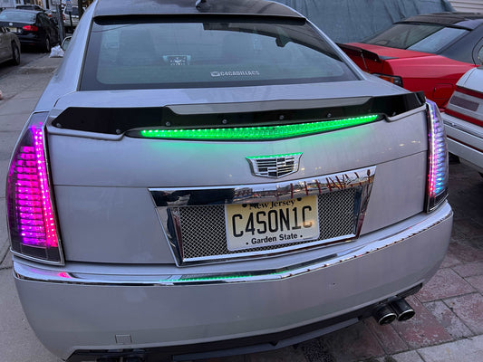 08-14 Cadillac CTS Clear RGB Taillights