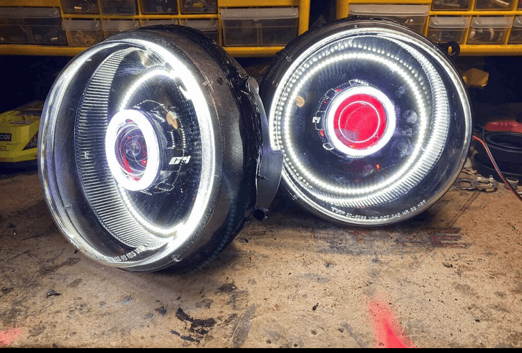 02-07 Jeep Liberty Headlights C4v5